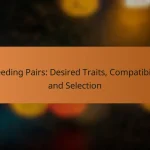 Breeding Pairs: Desired Traits, Compatibility and Selection