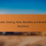 Genetic Testing: Role, Benefits and Breeding Decisions